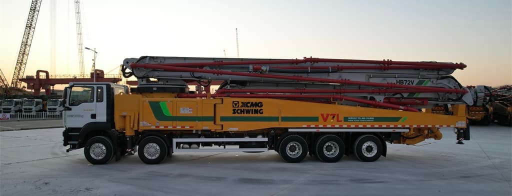 Автобетононасос 72 метра: заказали XCMG Schwing HB72V — поставка осенью 2026