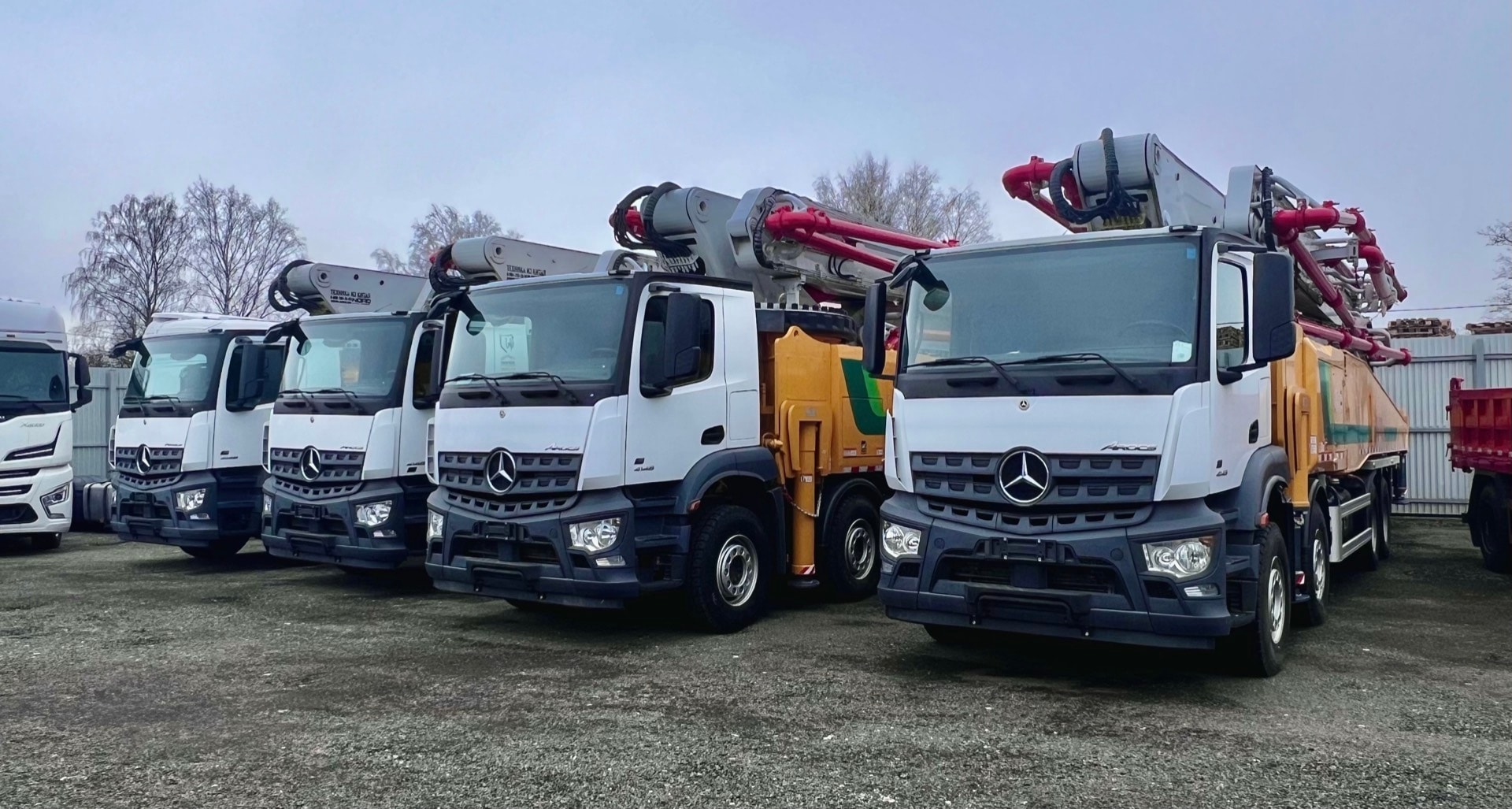 Автобетононасосы XCMG SCHWING
